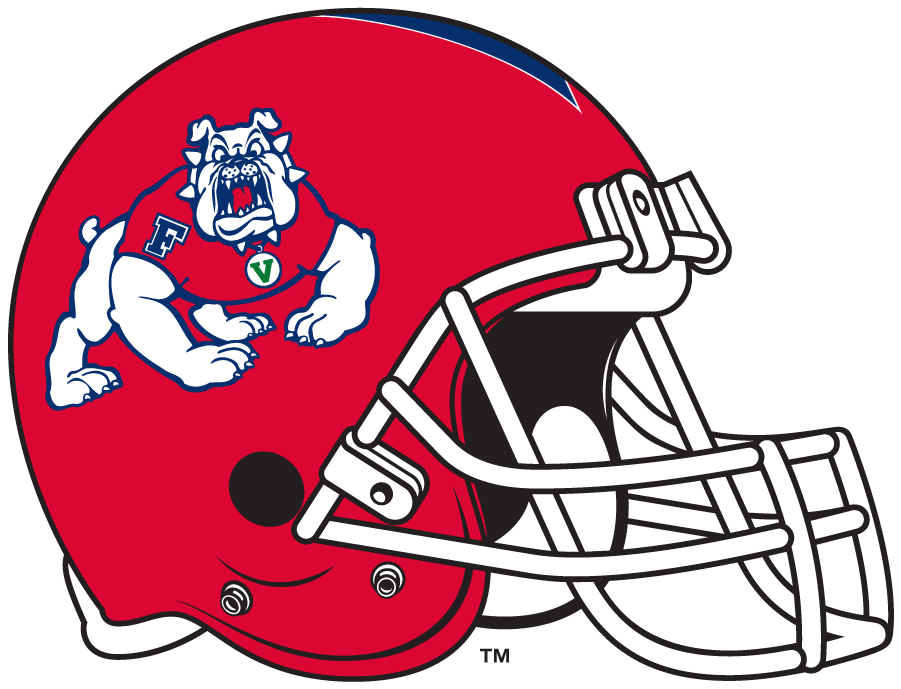 Fresno State Bulldogs 2006-2016 Helmet Logo diy iron on heat transfer